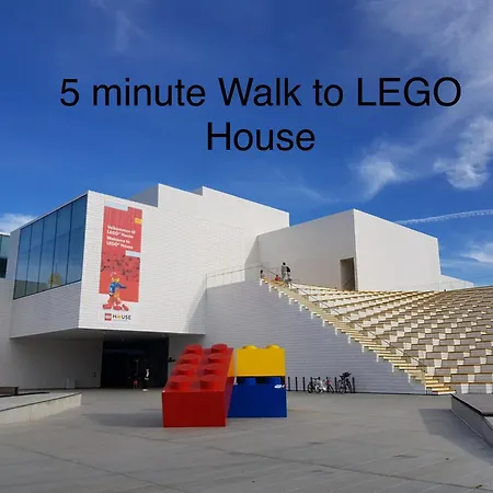 Apartment 5 Minute Walk To Lego House - Best Location-garden On Site-n3